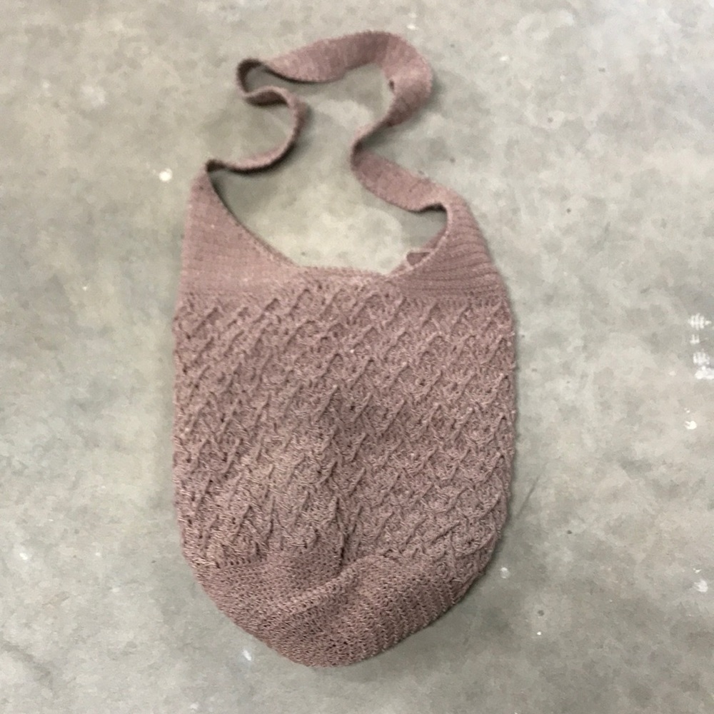 Woven bag.  Brown